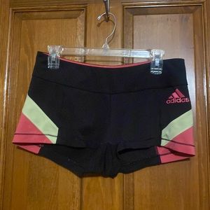 adidas Black Climalite Spandex Workout Shorts | M/L